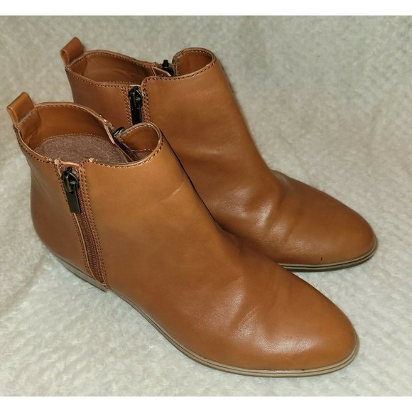 Chaps Shoes - Womens Chaps ankle boots - size 8.5B -  Brown